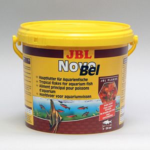 JBL NovoBel основной корм для всех аквариумных рыб, хлопья 5,5 л
