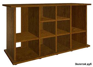 Подставка без дверок Biodesign АТОЛЛ 500 чёрная шагрень, плита ЛДСП 16/22 мм, 151х56×82 см Подставка без дверок Biodesign АТОЛЛ 500 чёрная шагрень, плита ЛДСП 16/22 мм, 151х56×82 см