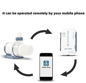 Помпа подъемная Jebao ADP-6500&nbsp;с&nbsp;wi-fi, 6500&nbsp;л/ч