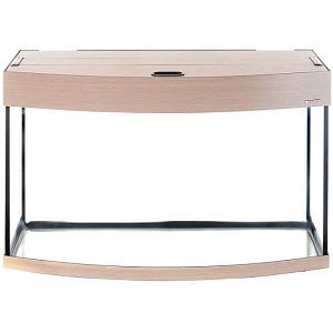 Аквариум LUX Ф170 фигурный, с крышкой и светильником Т8 2×30 Вт, выбеленный дуб, 170 л