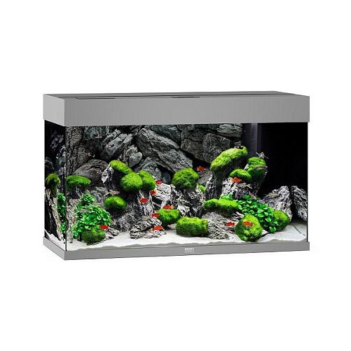 Аквариум JUWEL Rio 125 LED прямоугольный с оборудованием , 125 л, серый, 810*360*500мм