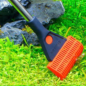 Скребок 3-in-1&nbsp;SUNSUN многофункциональный телескопический с&nbsp;набором насадок для обслуживания аквариума, 44,5&minus;82,5&nbsp;см