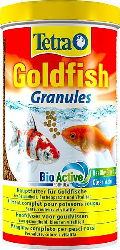 Корм Tetra Goldfish Granules для всех видов золотых рыбок, гранулы 1л