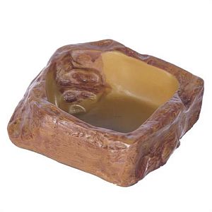 Миска Nomoy Pet квадратная со ступенями S, 8х7×2,8 см