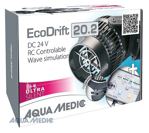 Помпа перемешивающая Aqua Medic ECODrift 20.2, 4000-20000 л/ч, 20-60 Вт, с контроллером и магнитным держателем