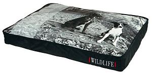 Лежак TRIXIE Wildlife, 110×80 см, чёрно-белый