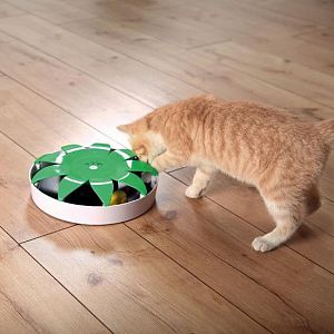 Игрушка TRIXIE «Мышь в ловушке», 25 см, белый, зеленый