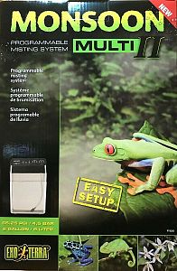 Система осадков Exo Terra Monsoon Multi II&nbsp;для террариумов, 8&nbsp;л, 2&nbsp;форсунки