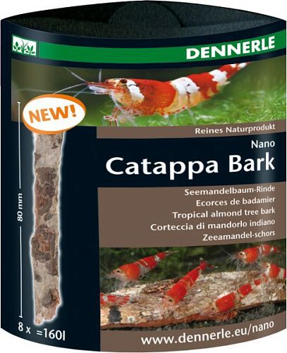 Кора тропического миндального дерева Dennerle Nano Catappa Barks, 8 шт