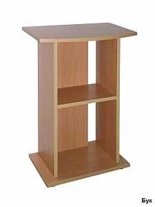 Подставка без дверок Biodesign КЛАССИК 50R чёрная шагрень, плита ЛДСП 16&nbsp;мм, 50х29&times;74&nbsp;см