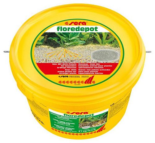 Sera FLOREDEPOT питательный грунт для ухода за растениями, 4,7 кг
