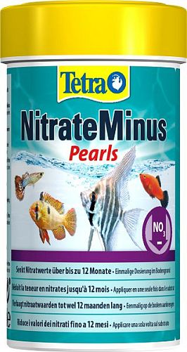 Tetra NitrateMinus Pearls средство для снижения нитратов в аквариумной воде, гранулы 100 мл