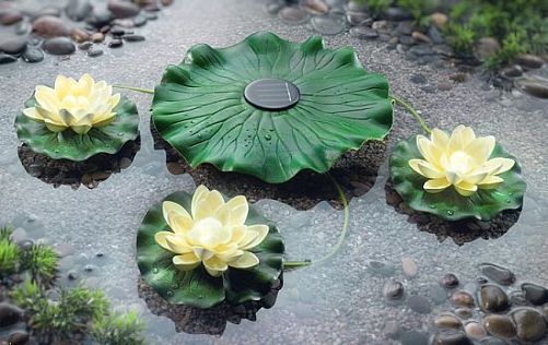 Aquael Solar Lily Light Pro TRIO подсветка декоративная в форме лилии для пруда