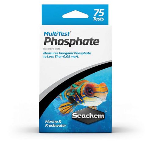 Тест для воды Seachem MultiTest: Phosphate на фосфаты, 75 шт.