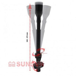 Фильтр прудовый SUNSUN CUF-2511&nbsp;с&nbsp;помпой, фонтанными насадками и&nbsp;UV-стерилизатором, 20&nbsp;Вт, 1000&nbsp;л/ч, подъем воды 1,6&nbsp;м