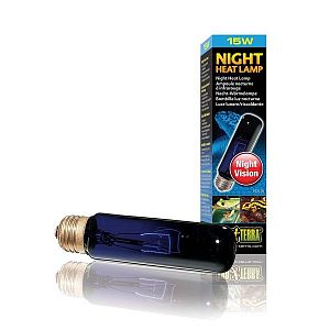 Лампа лунного света Exo Terra Night Heat Lamp для рептилий, 15 Вт