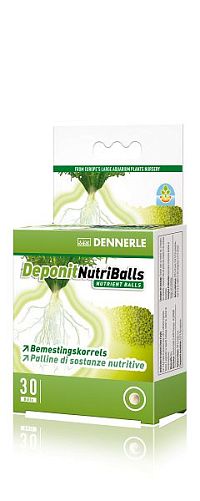 Добавка профессиональная Dennerle Nutriballs грунтовая, 30 табл.