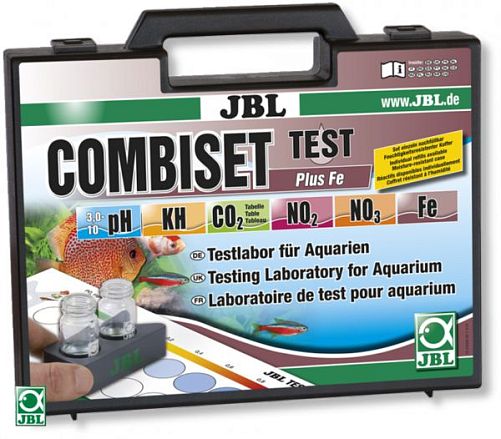 JBL Набор из 5 тестов для измерения наиболее важных показателей воды в растительных аквариумах, арт. 2550000