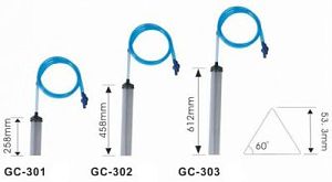 Сифон BOYU GC-302&nbsp;для очистки грунта аквариума с&nbsp;треугольным заборным раструбом и&nbsp;краном, длина 45,8&nbsp;см