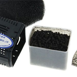 Активированный уголь SUNSUN крупный с&nbsp;сеткой, для внешних фильтров, 3&nbsp;мм, 500&nbsp;г