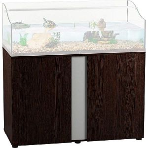 Подставка Biodesign для TURT-HOUSE AQUA 120/IWAGUMI 120, 2 дверки, венге, 120х50×82 см