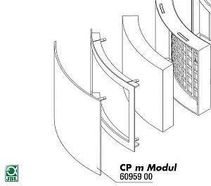 JBL Внешняя крышка для модуля фильтра JBL CristalProfi m greenline, арт. 6 095 900