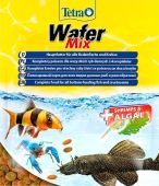 TetraWafer Mix корм для травоядных, хищных и донных рыб с добавлением креветок, пластинки 15 г от интернет-магазина STELLEX AQUA
