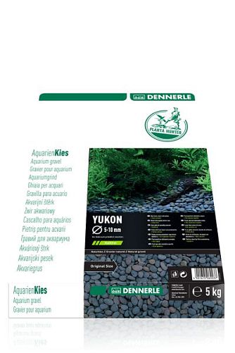 Dennerle Nature Gravel PlantaHunter Yukon натуральный гравий для аквариума, фракция 12-18 мм, 5 кг