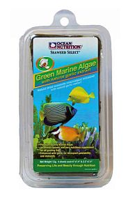 Корм Ocean Nutrition Green Seaweed зеленые морские водоросли с чесноком, с клипсой, 30 г