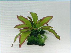Композиция VITALITY искусственные растения/коряга, 18×13,5×14,5 см