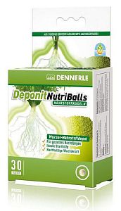 Dennerle Deponit NutriBalls корневое удобрение для всех аквариумных растений, шарики 30 шт.
