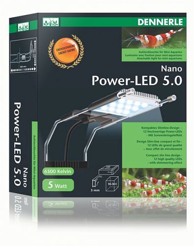 Dennerle Nano Power LED 5.0, Double Set комплект LED светильников Nano Power LED 5.0, 2 шт