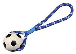 Футбольный мяч TRIXIE, резиновый, на веревке, D 8, 35 см