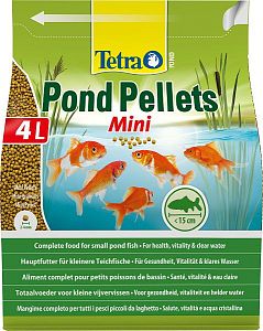 Корм Tetra Pond Pellets Mini для прудовых рыб, 4 л