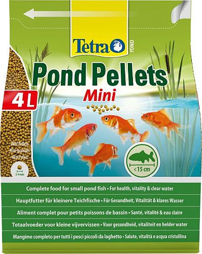 Корм Tetra Pond Pellets Mini для прудовых рыб, 4 л