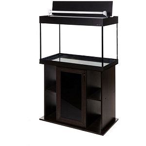 Аквариум PRO 170&nbsp;прямой, с&nbsp;крышкой и&nbsp;светильником Т8 4&times;25&nbsp;Вт, венге, 170&nbsp;л