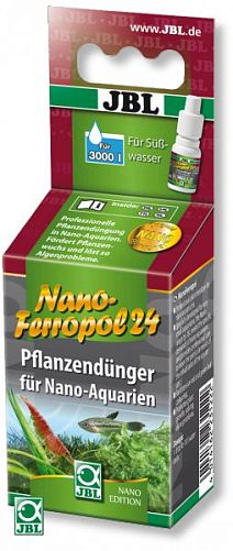 JBL NanoFerropol24 удобрение для растений в нано-аквариумах, 15 мл