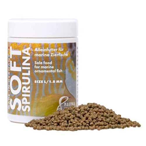 Корм Fauna Marin Soft Spirulina L для морских декоративных рыб, 100 мл