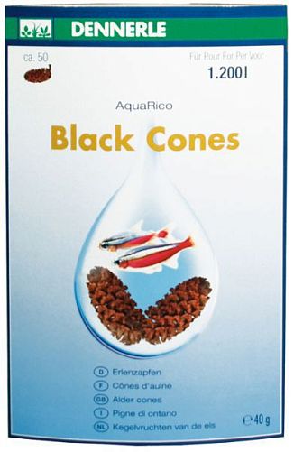 Ольховые сережки Dennerle BlackCones Erlenzapfen, 50 шт