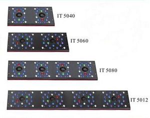 Светильник светодиодный SEMIGROW IT&nbsp;5040&nbsp;полноспектральный, 120&nbsp;Вт, 3&minus;5втx36, 6-ти канальный, 40&times;21.5&times;2.5&nbsp;см