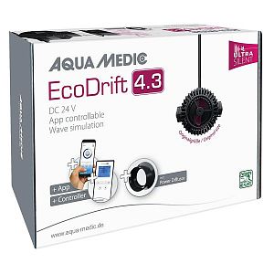 Помпа перемешивающая Aqua Medic ECODrift 4.3, 800−4000 л/ч, 3−10 Вт, с контроллером и магнитным держателем