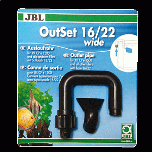 JBL Комплект трубок/переходников OutSet wide 16/22 (CP e1500), арт. 6 015 600