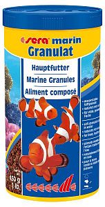 Sera Marin Granulat корм для морских рыб, гранулы 1 л