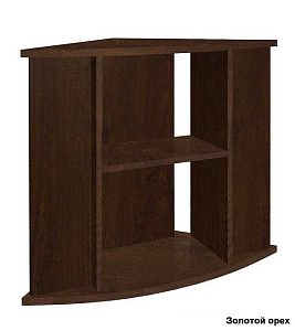 Подставка без дверок Biodesign ДИАРАМА 150 черная шагрень, влагостойкая плита ЛДСП 16 мм, 63х63×74 см