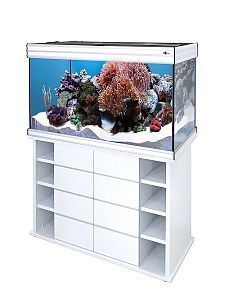 Морской аквариум с&nbsp;тумбой STELLEX AQUA 200, 200&nbsp;л, 101&times;41×136&nbsp;см