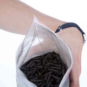 Наполнитель Hailea Super Carbon для фильтра, уголь, 3,5 мм, 500 г