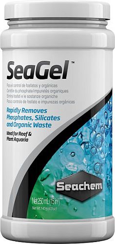 Наполнитель Seachem SeaGel активированный уголь для аквариумов, 250 мл