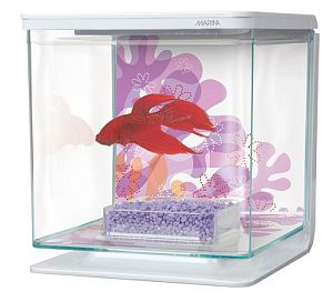 Marina Betta Kit Flower аквариум пластиковый, 2 л