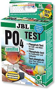 JBL Высокочувствительный тест для определения содержания фосфатов в пресной и морской воде, 50 изм