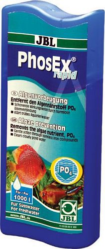 JBL PhosEx rapid жидкий препарат для удаления фосфатов, 100 мл